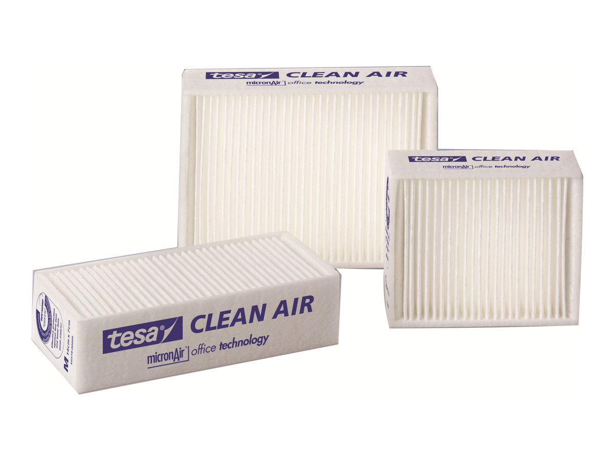 Tesa | Feinstaubfilter für Drucker Clean Air | Small
