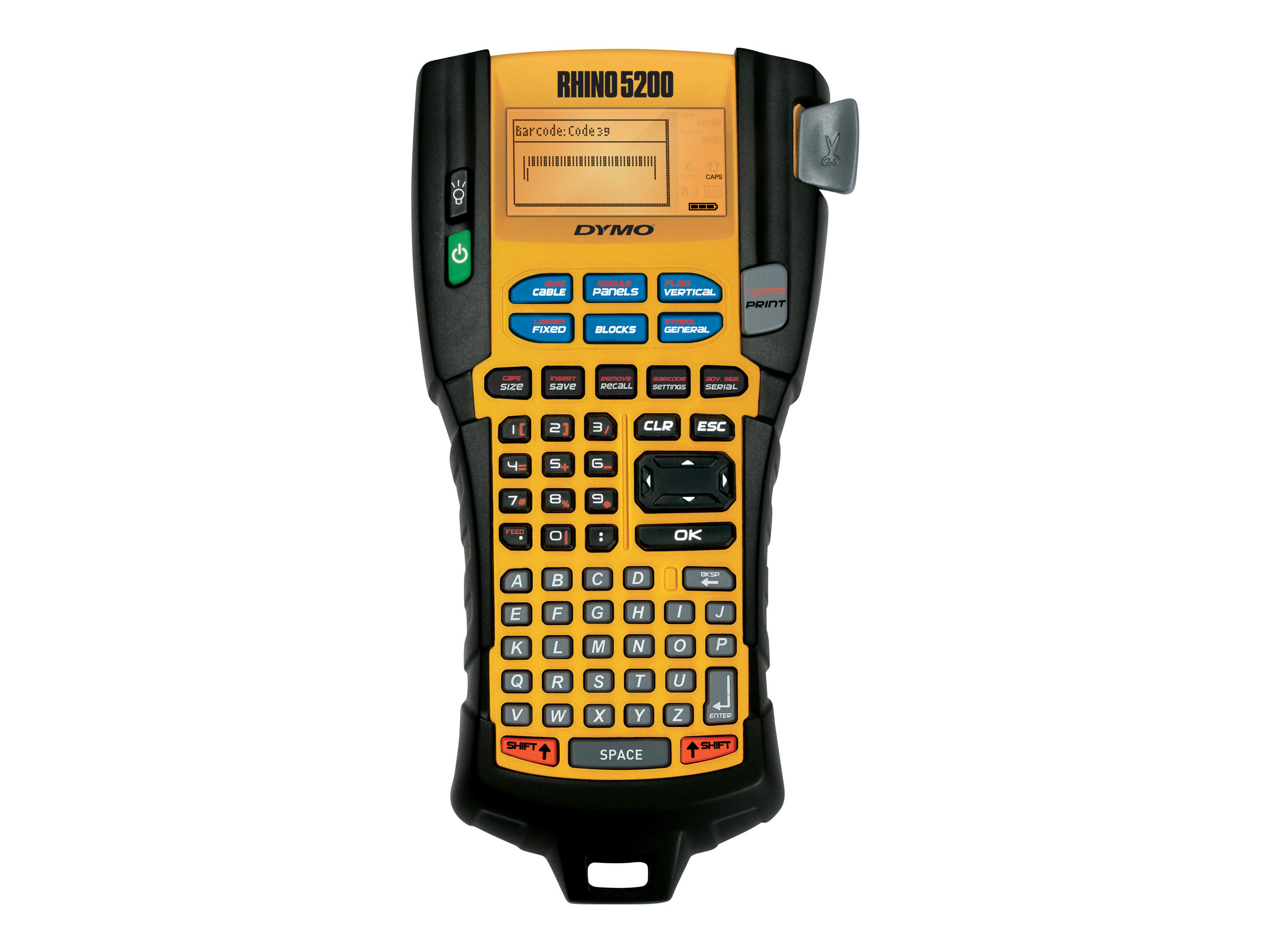 DYMO Rhino        5200 im stabilen Hartschalenkof. ABC UK/HK