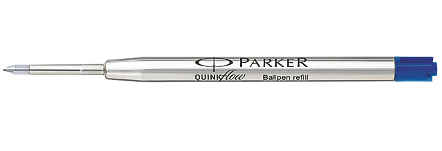 Parker | QUINKflow Premium Kugelschreibermine | Strichstärke M | Schreibfarbe  Schwarz | im 1er Blister