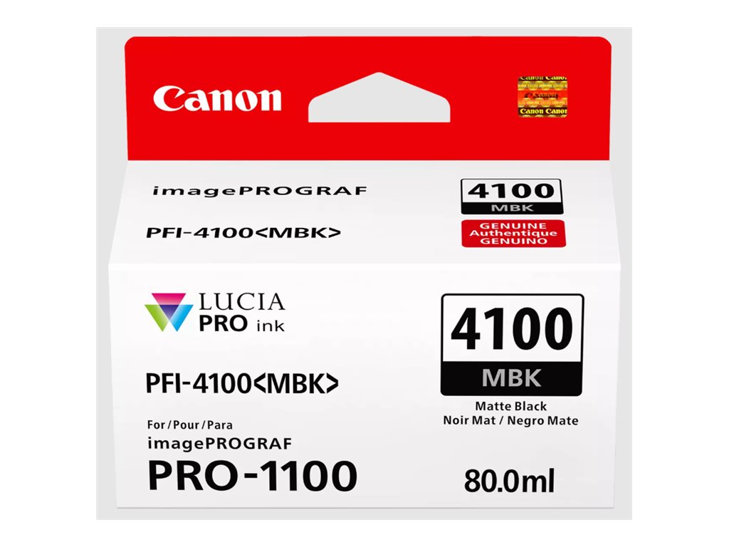 Patrone Canon PFI-4100MBK      matte black
