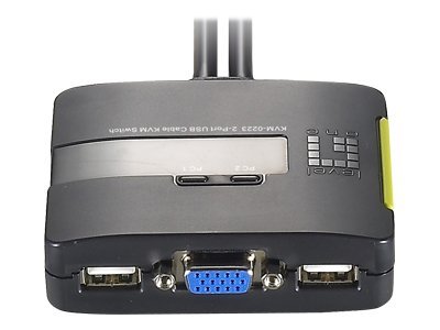 KVM-0223 - KVM-/Audio-Switch - 2 x KVM/Audio