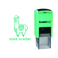 trodat Motivstempel Printy Minzgrün "Lama" 4922