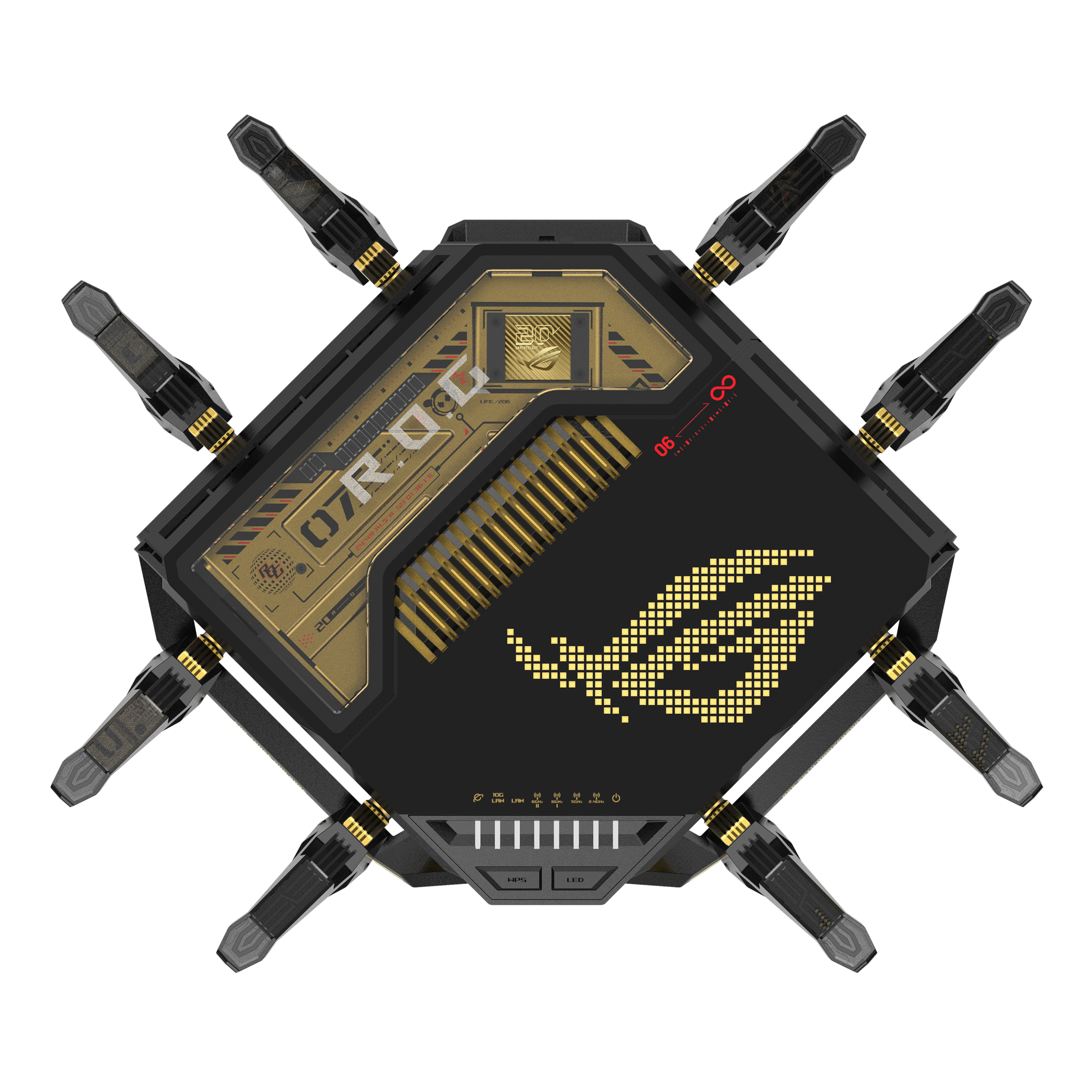 WL-Router ROG 20th Edition GT-BE98 BE25000 WiFi7