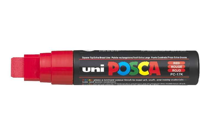 Marker UNI PC-17K rot