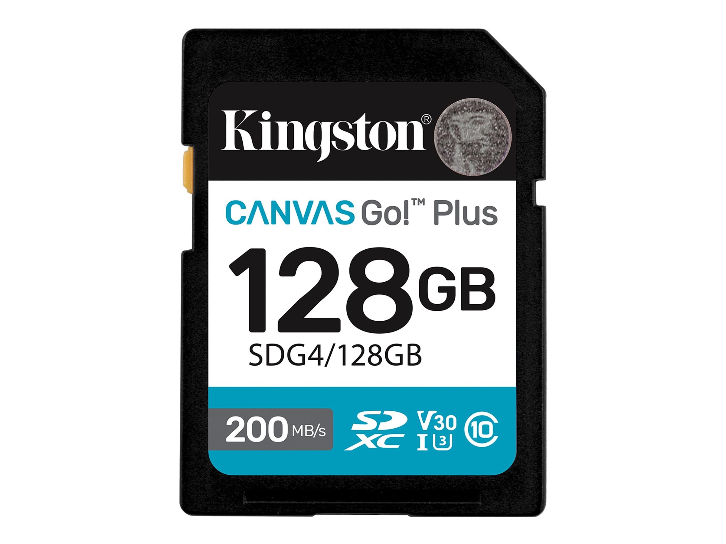 SD Card 128GB Kingston SDXC Canvas Go Plus C10 retail