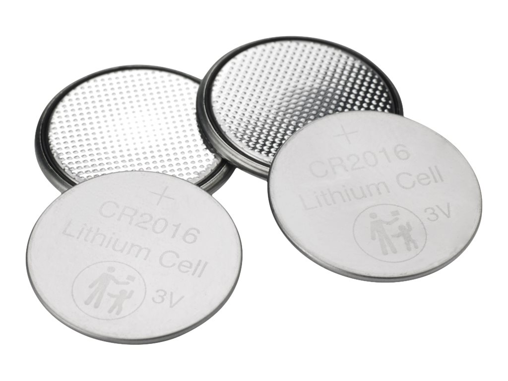 LITHIUM BATTERY CR2016 3V 4 PACK