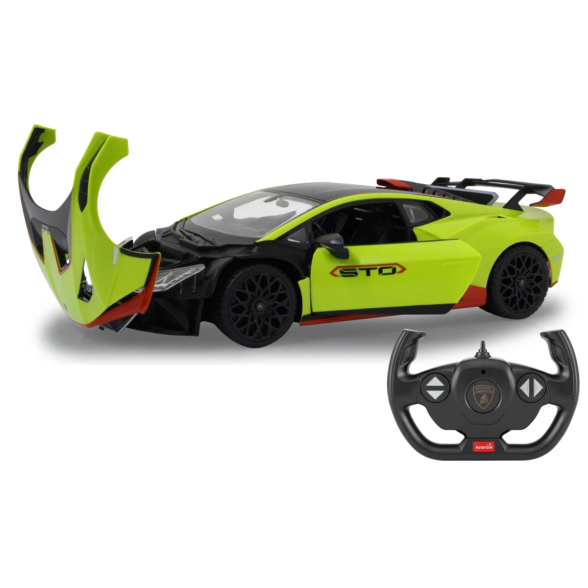 Jamara | RC Auto | Lamborghini Huracan STO | 1:14 | 2,4GHz | grün