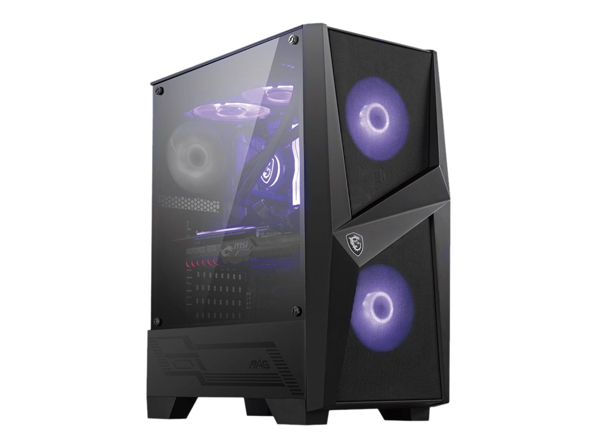 MAG Forge 100M - Tower - ATX - windowed side panel (tempered glass)
