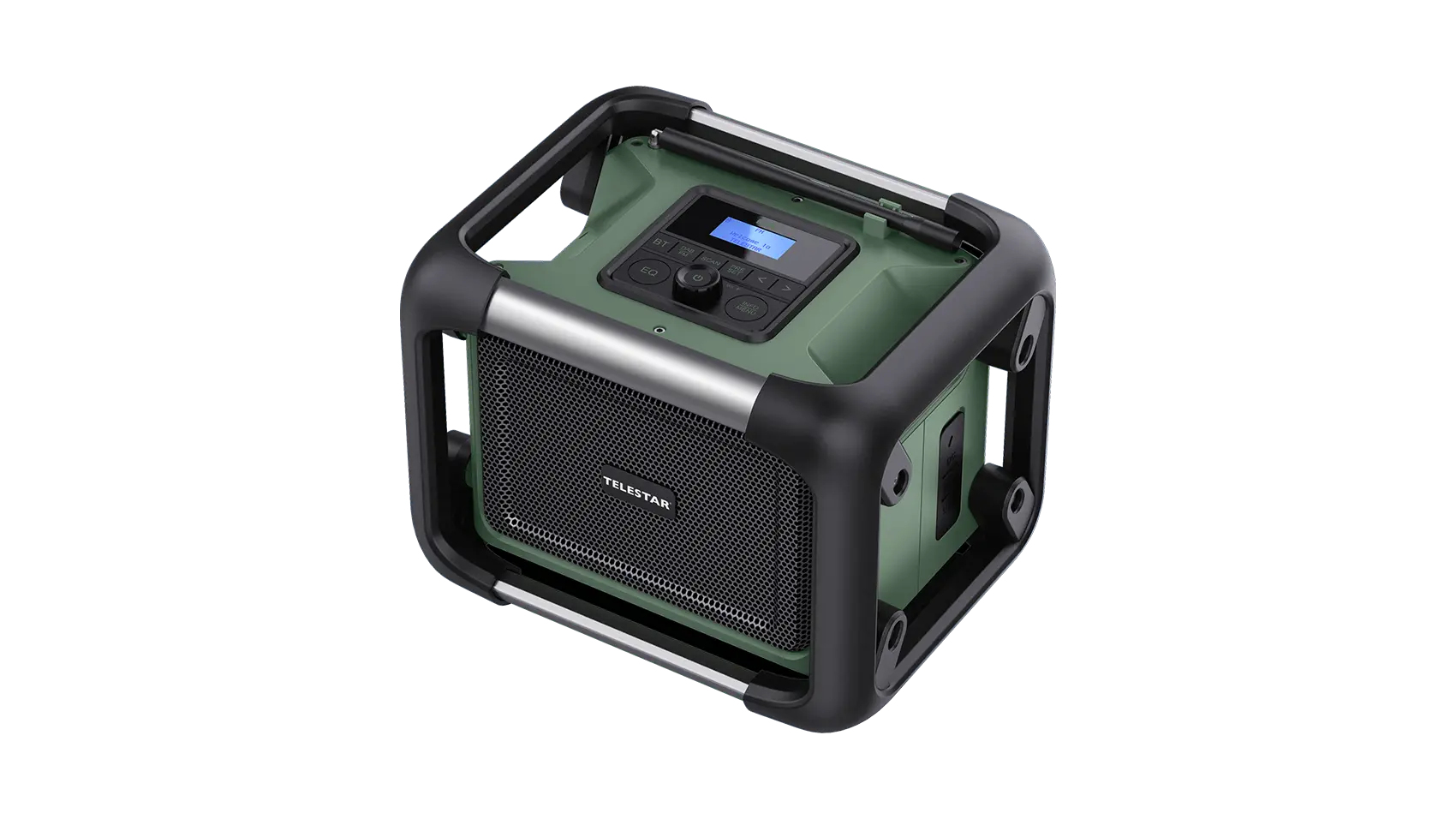 TOP OR 20 DAB+ Baustellenradio Bluetooth Grün