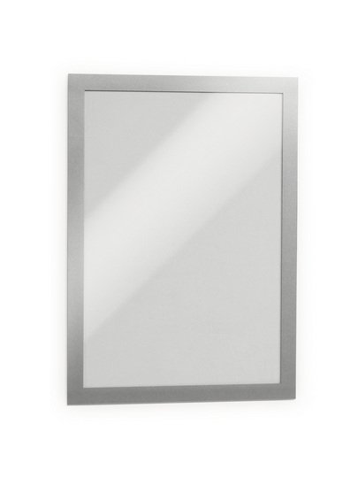 Inforahmen Duraframe A4 selbstklebend 2 St silber