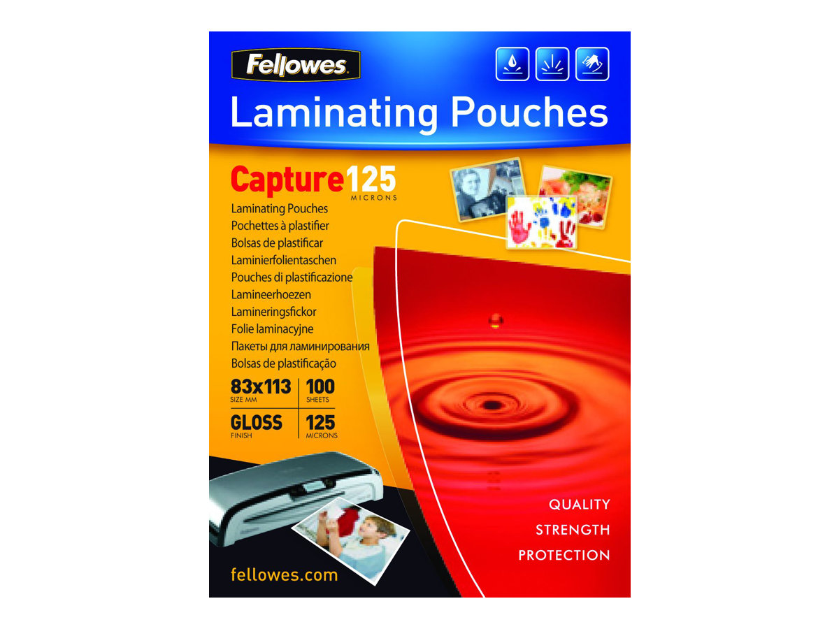 Laminating Pouches Capture 125 micron