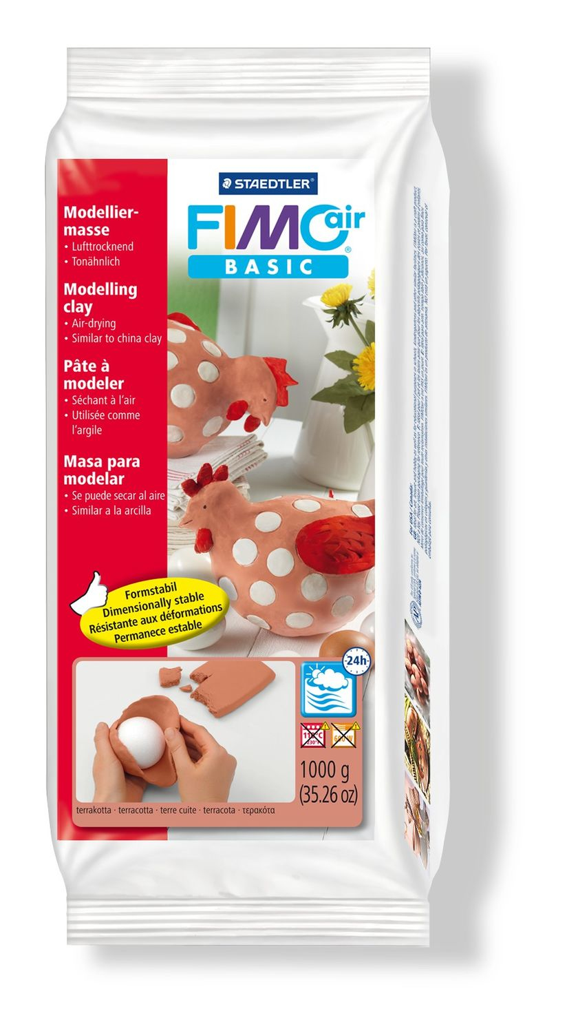 FIMOair basic 8101 - Modellierton - Terrakotta - 1 Stück(e) - 1 kg
