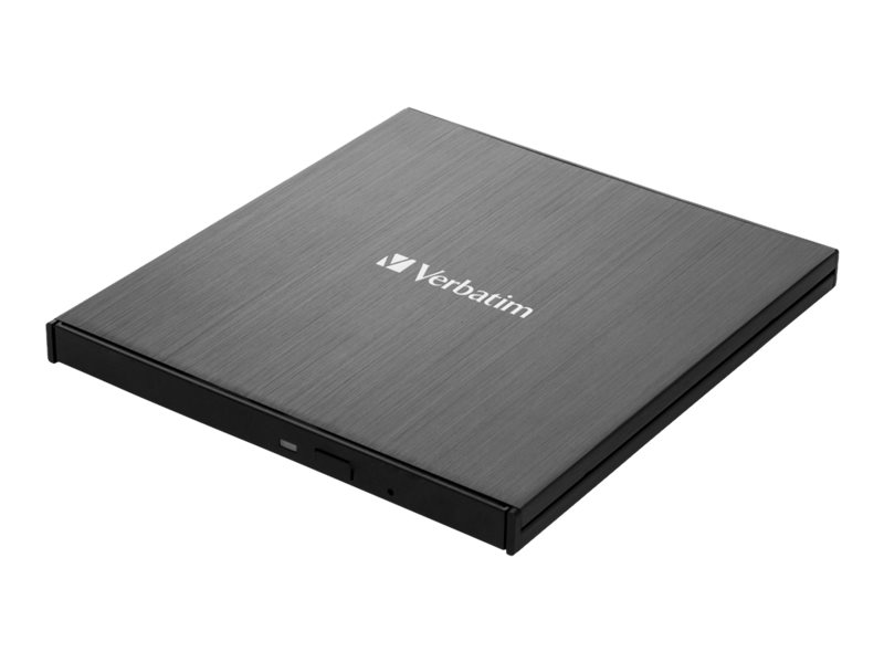 Verbatim Slimline - Laufwerk - BDXL Writer - 6x/4x - SuperSpeed USB 3.1 Gen 1 - extern (13,3 cm Slim Line)