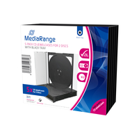MediaRange CD Leerbox 5pcs Double JewelCase retail