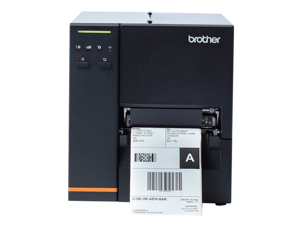 Brother TJ-4120TN Industrial Label Printer - Etikettendrucker - Thermodirekt / Thermotransfer - Rolle (12 cm)