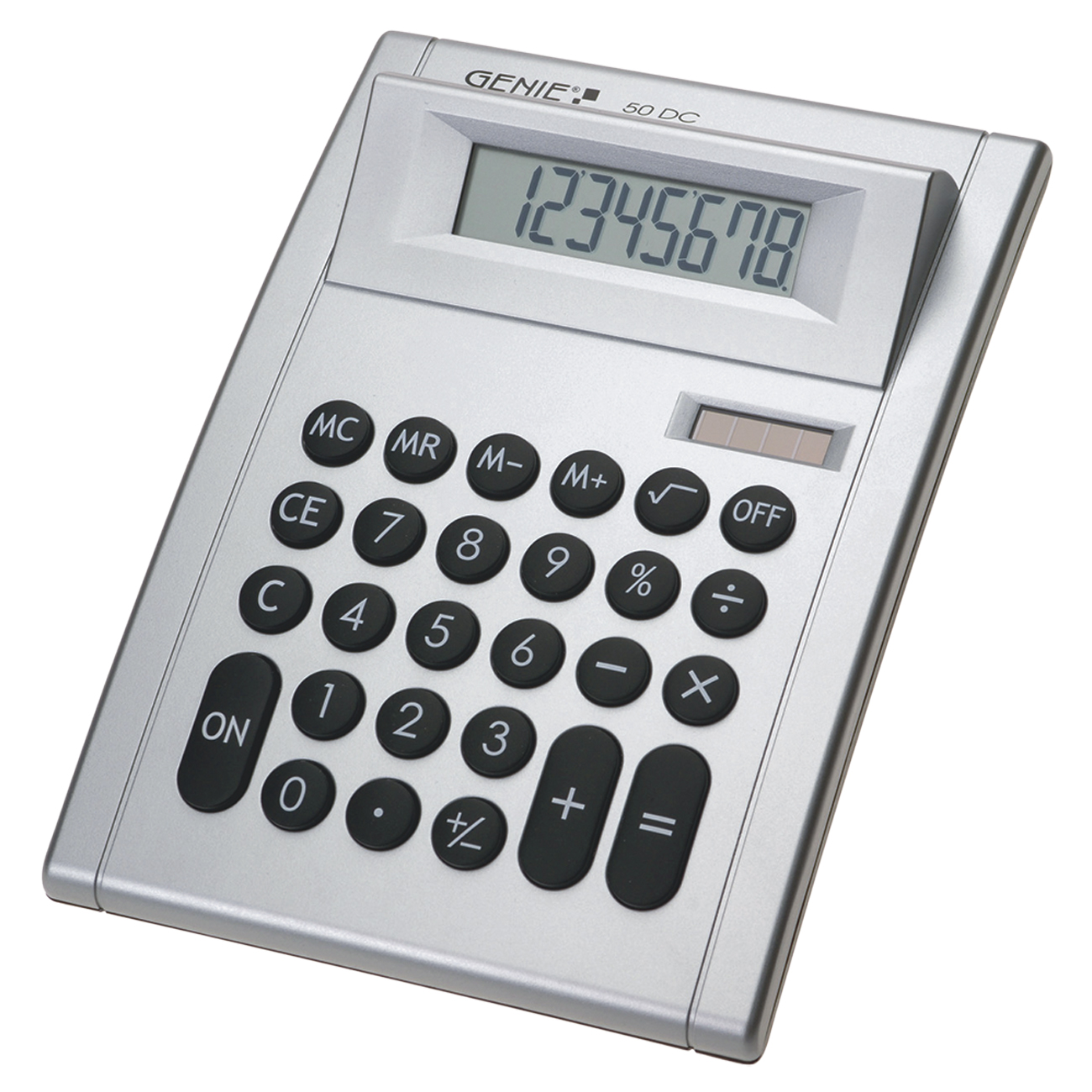 50 DC – Tischrechner – silber