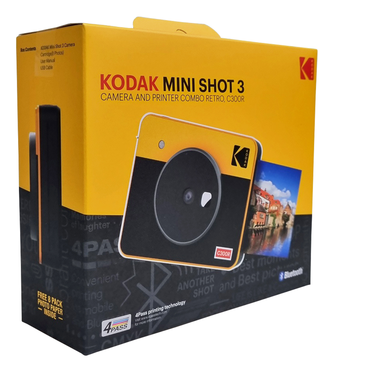 Kodak Mini Shot3 Retro 4Pass 2in1 Kamera & Drucker retail