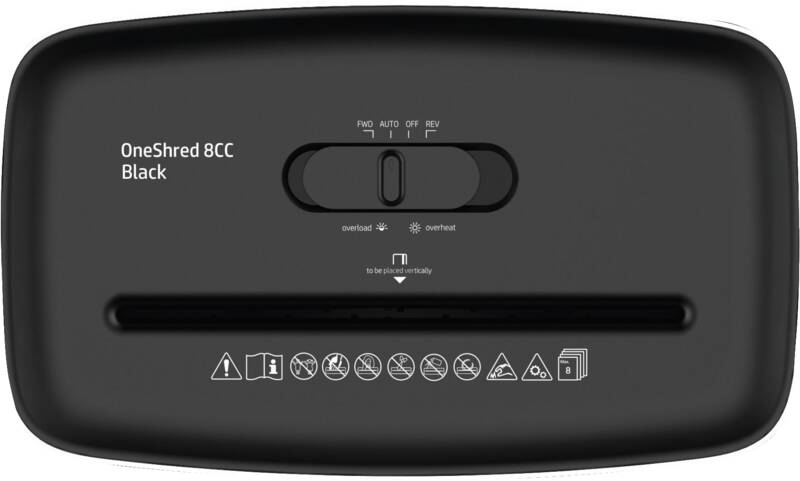 Aktenvernichter OneShred  8CC Black
