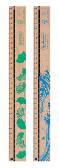 Lineal 30 cm GREENline Motive sortiert