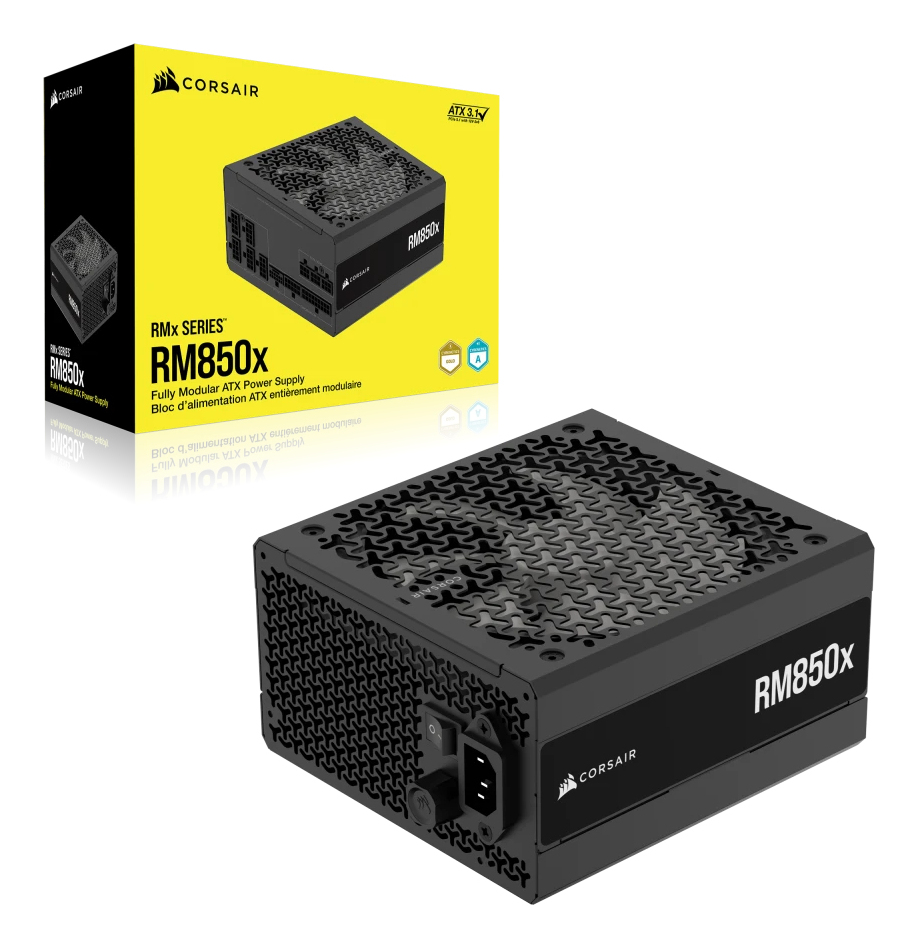 RM850X (2024) 850W ATX 3.1 Netzteil Modular 80+ Gold