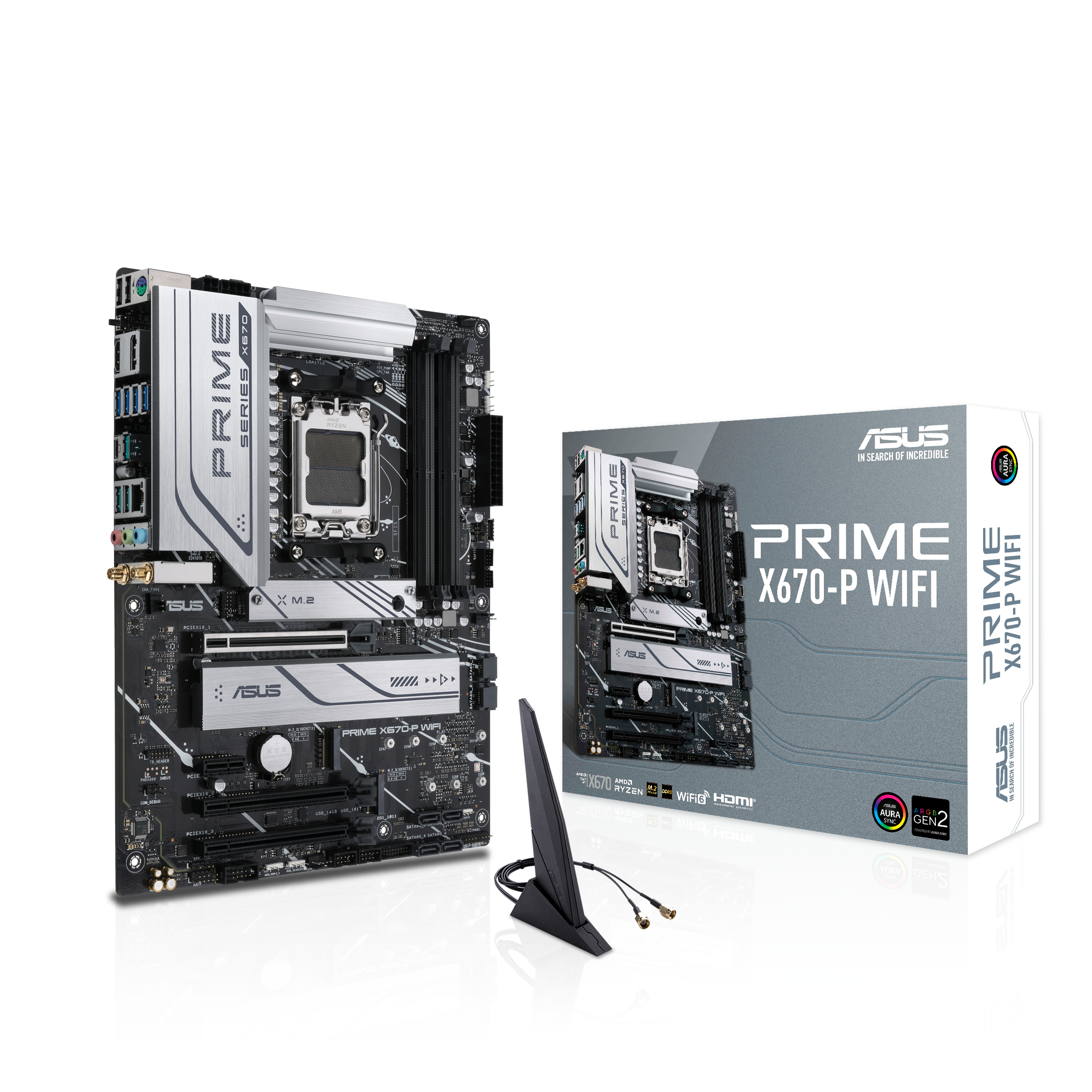 Prime X670-P WIFI - AMD X670 - So. AM5 - ATX