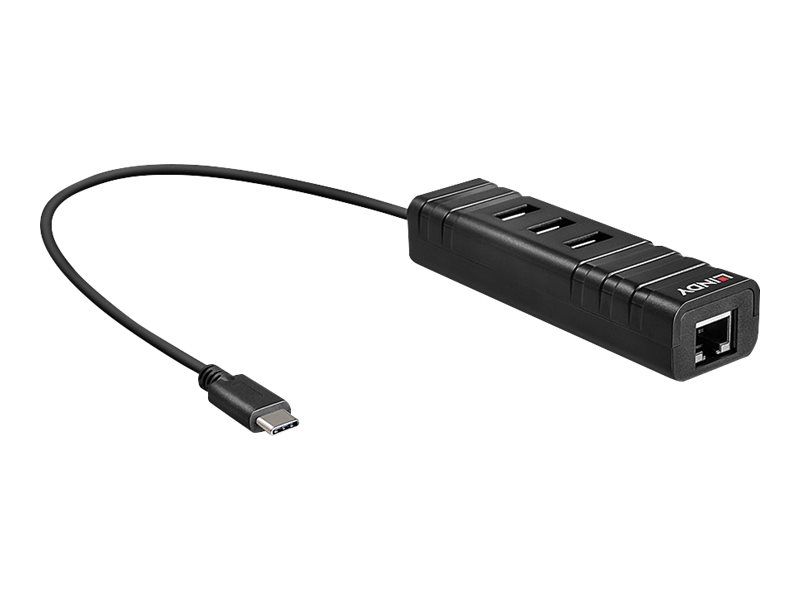 USB 3.1 Typ C Hub & Gigabit Ethernet Konverter