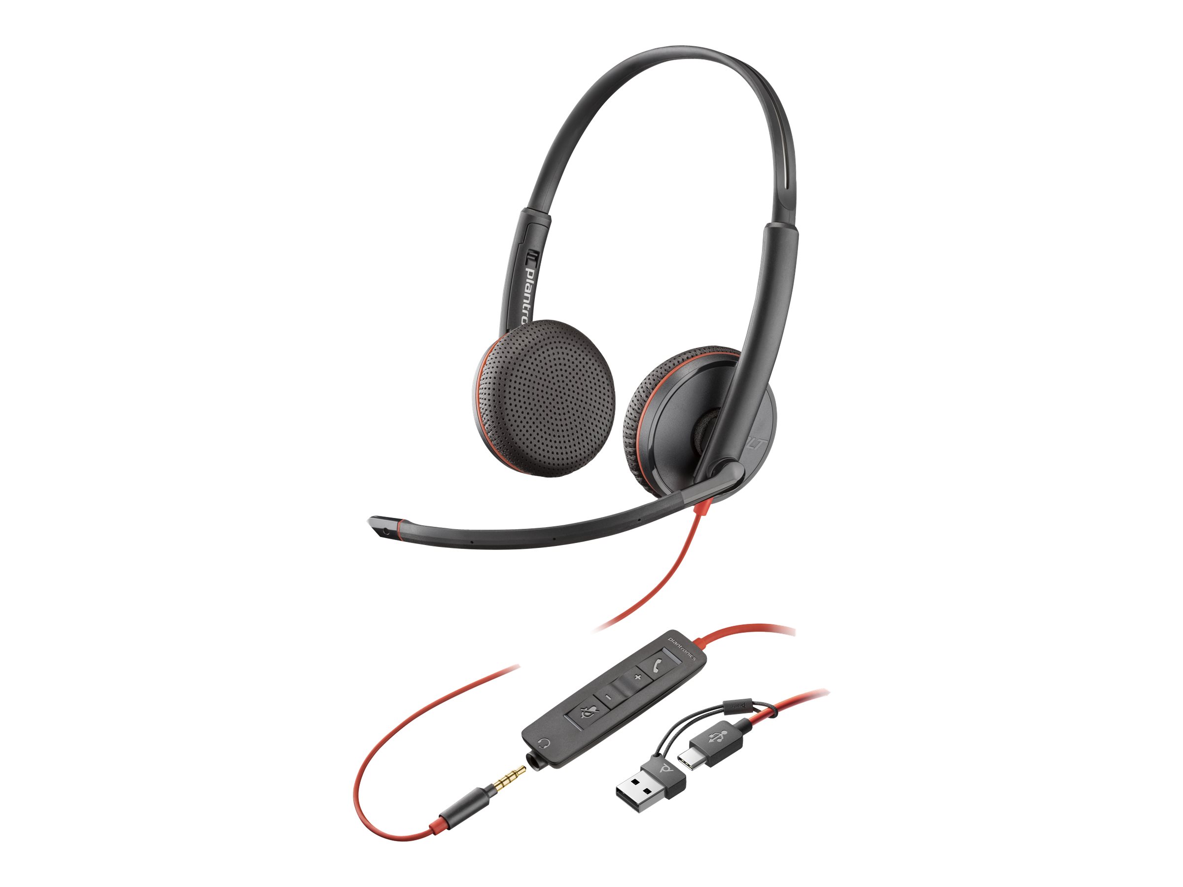 Poly Blackwire 3225 Stereo UC USB-C