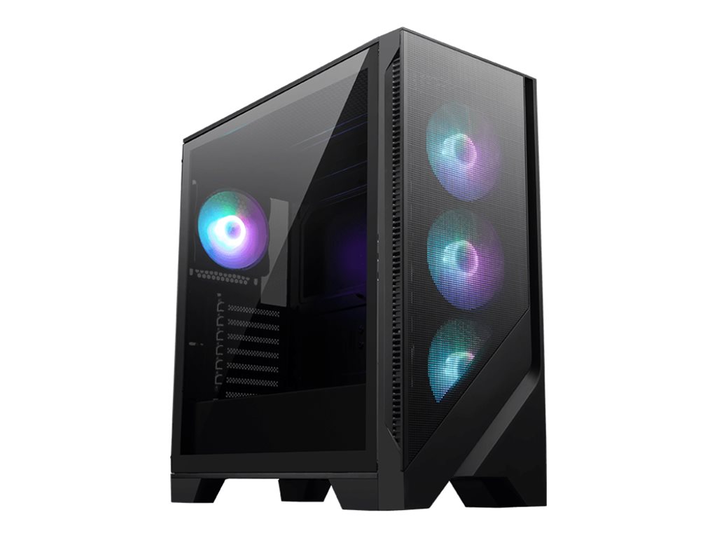 MSI MAG Forge 320R Airflow - Schwarz - Glasfenster