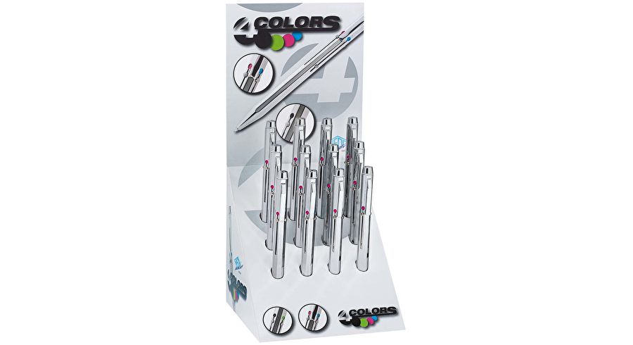 Vierfarb-Kugelschreiber 4Colors im Display