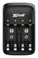 Ladegerät BC-X500 unbest.  1-4x AAA, AA, 1-2x 9V Block