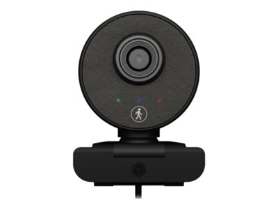 FHD webcam, 1080P, auto focus, wide view angle, build in microphone | black