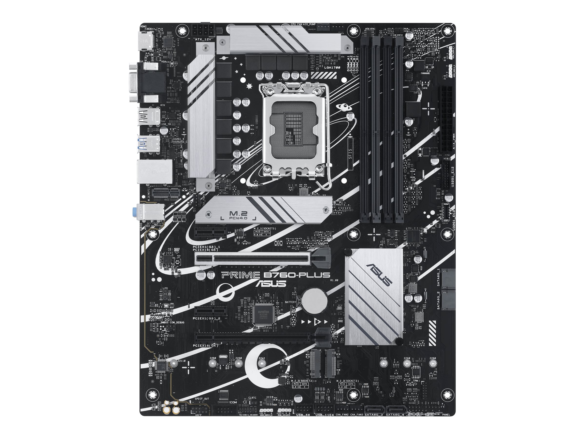 ASUS Prime B760-Plus - Intel B760 - So. 1700 - ATX