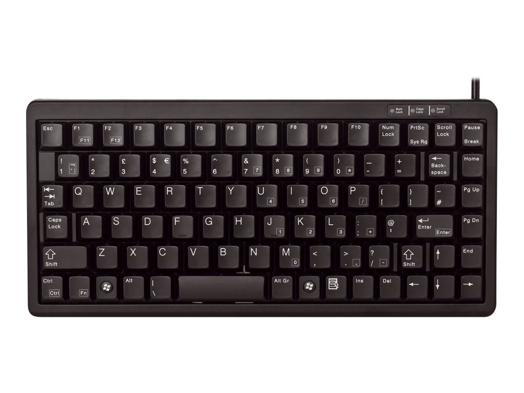 Compact-Keyboard G84-4100 - Tastatur - PS/2, USB