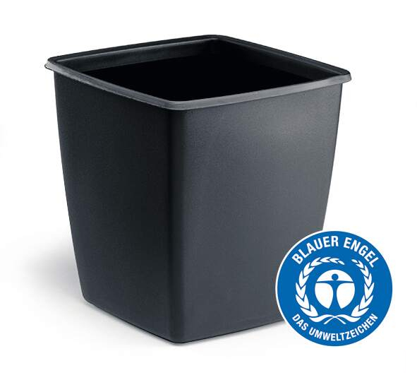 OPTIMO Papierkorb – 290 × 290 mm – Anthrazit