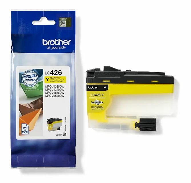 Brother LC426Y - Hohe Ergiebigkeit - Gelb - original