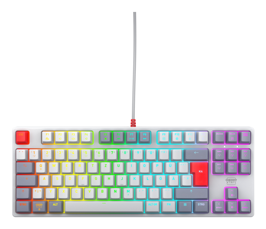 XTRFY K4V2 TKL keyboard, retro