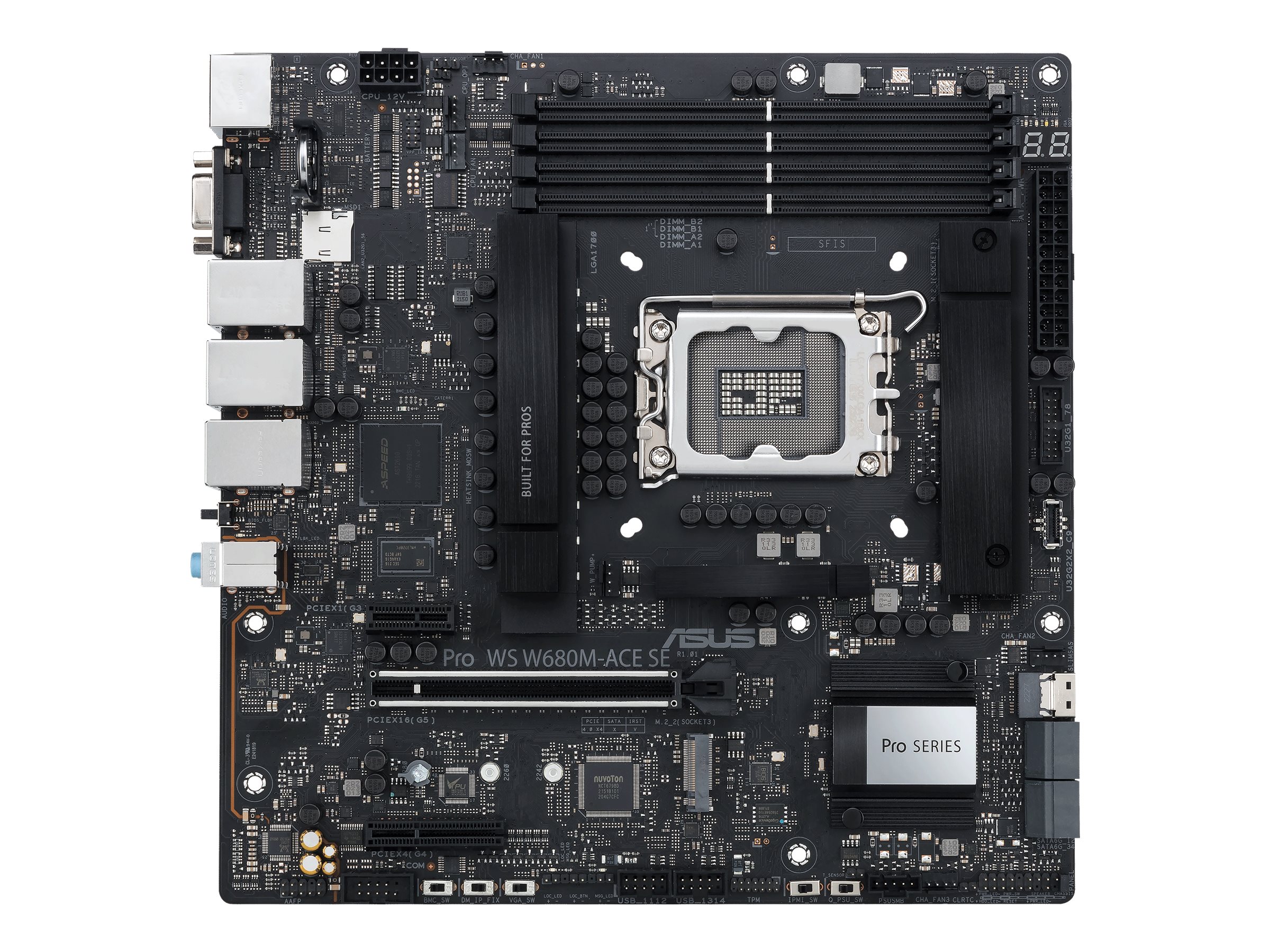 PRO WS W680M-ACE SE  (Intel, 1700, DDR5, mATX)