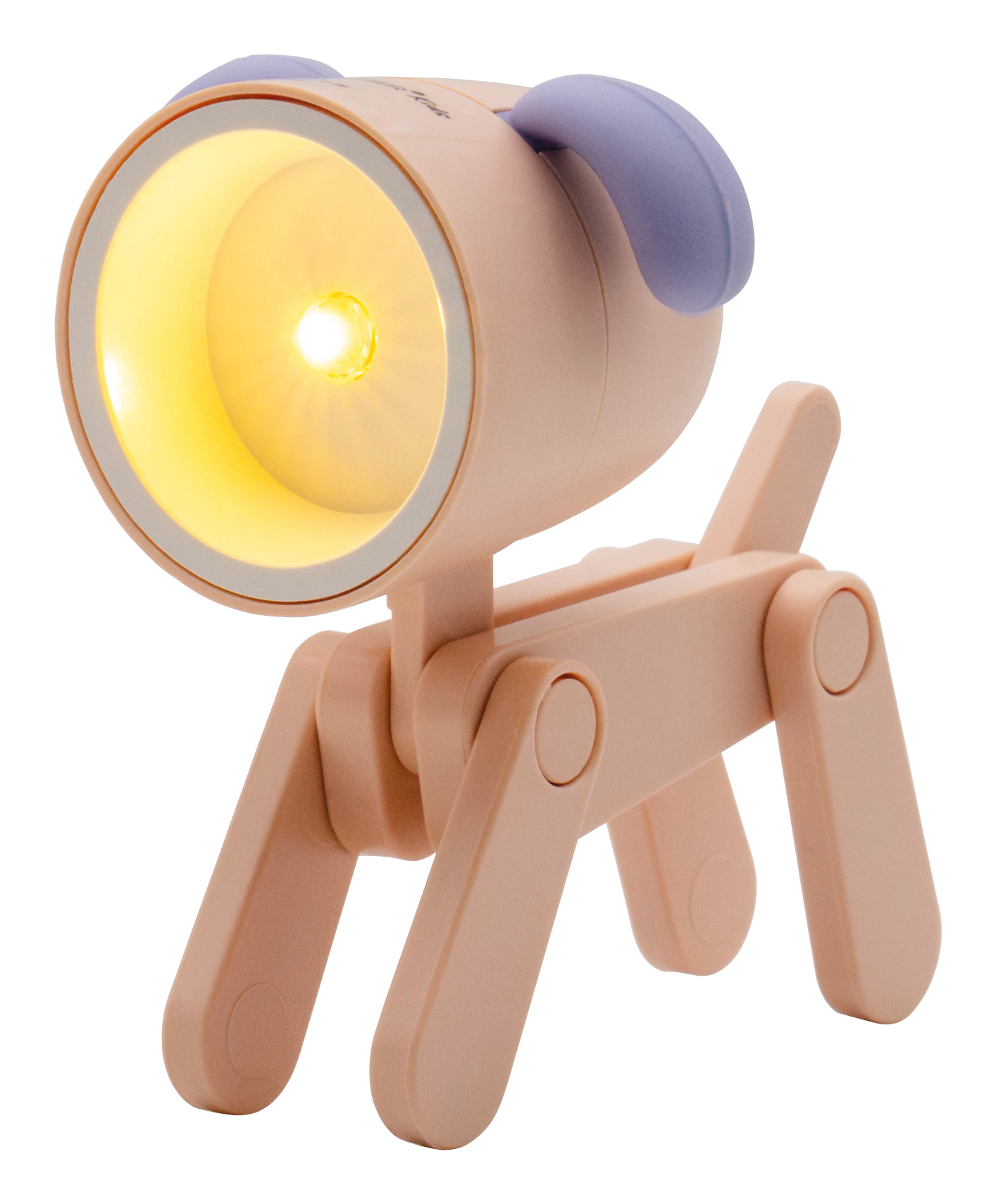 LED-Tier Taschenlampe Pink dog