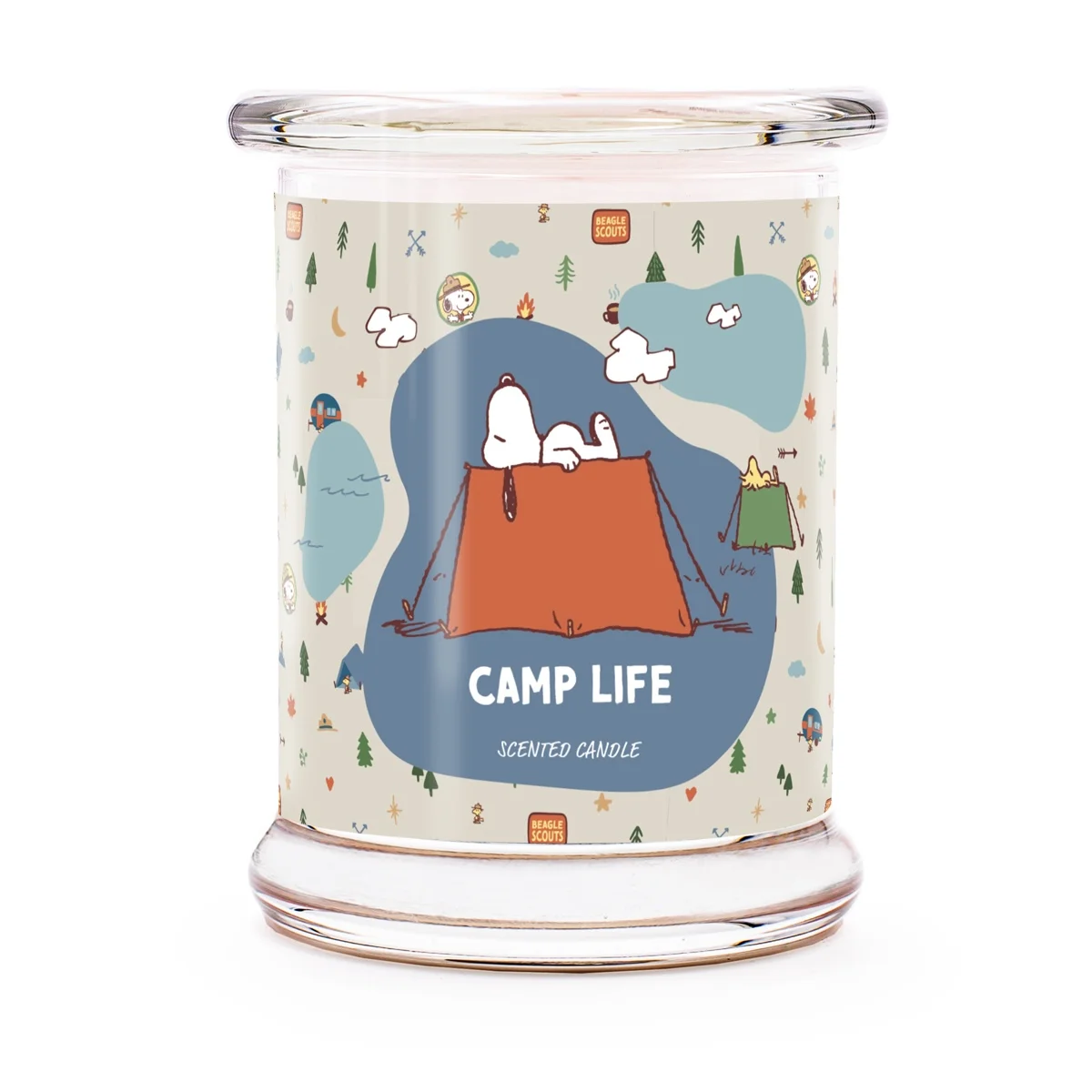 Camp Life | Duftkerze | 250 g | Apfel, Beere & Vanille | 35–50 Std. Brenndauer