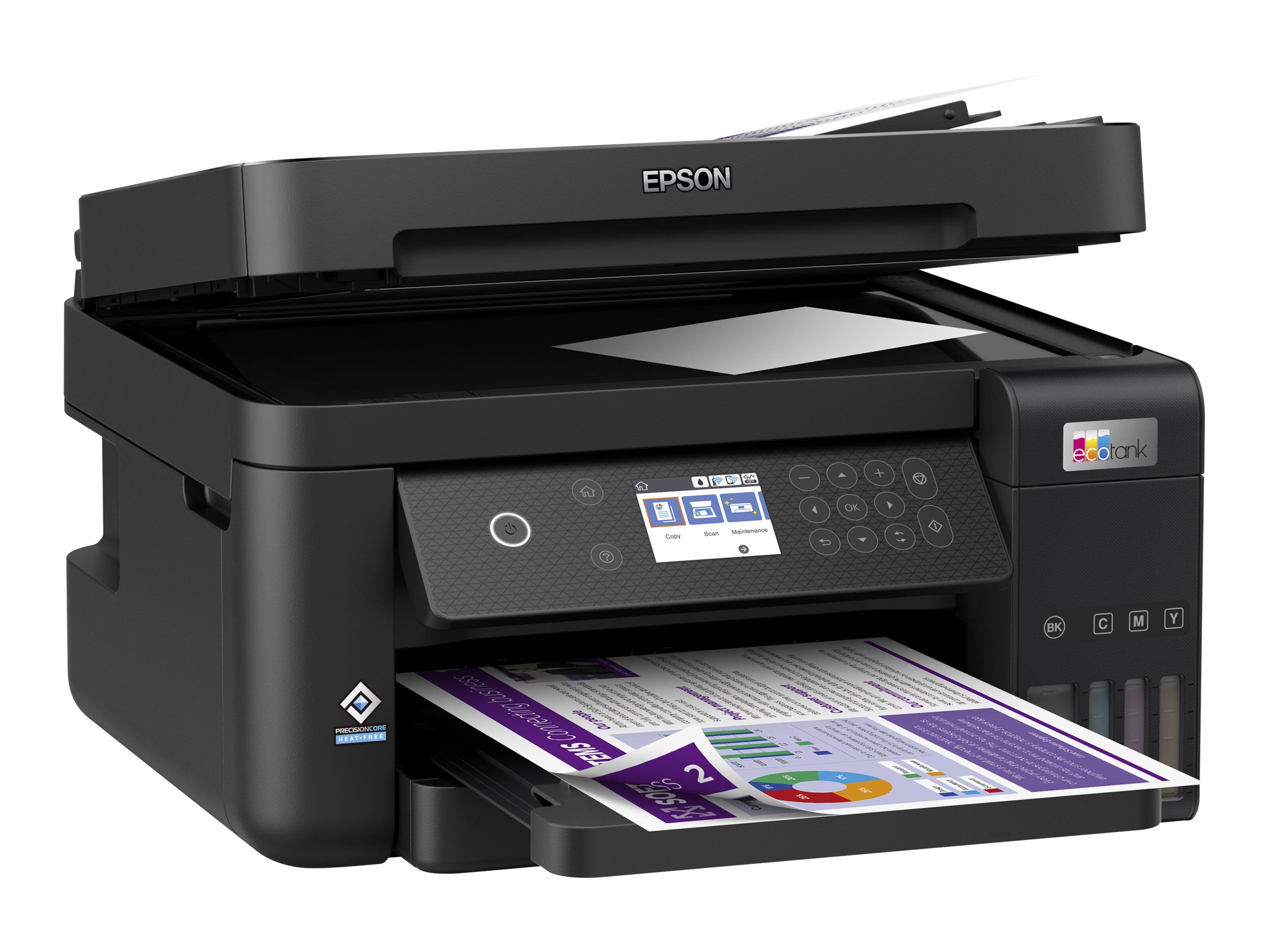 Epson EcoTank ET-3850 - Multifunktionsdrucker - Farbe - Tintenstrahl - A4/Legal (Medien)