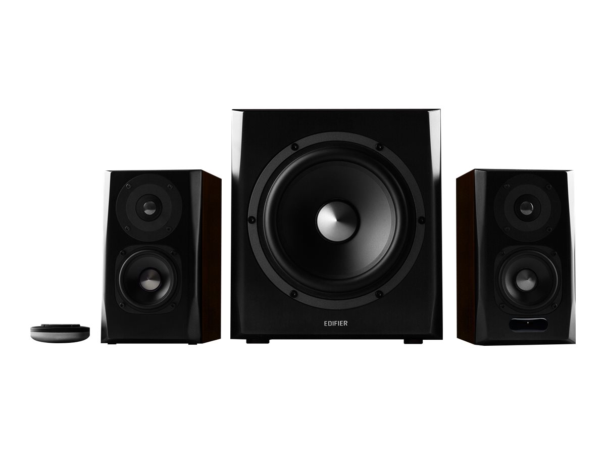 S350DB | 2.1 Lautsprechersystem | 150 W RMS | Bluetooth 5.1 aptX | 8 Zoll Subwoofer | SPDIF