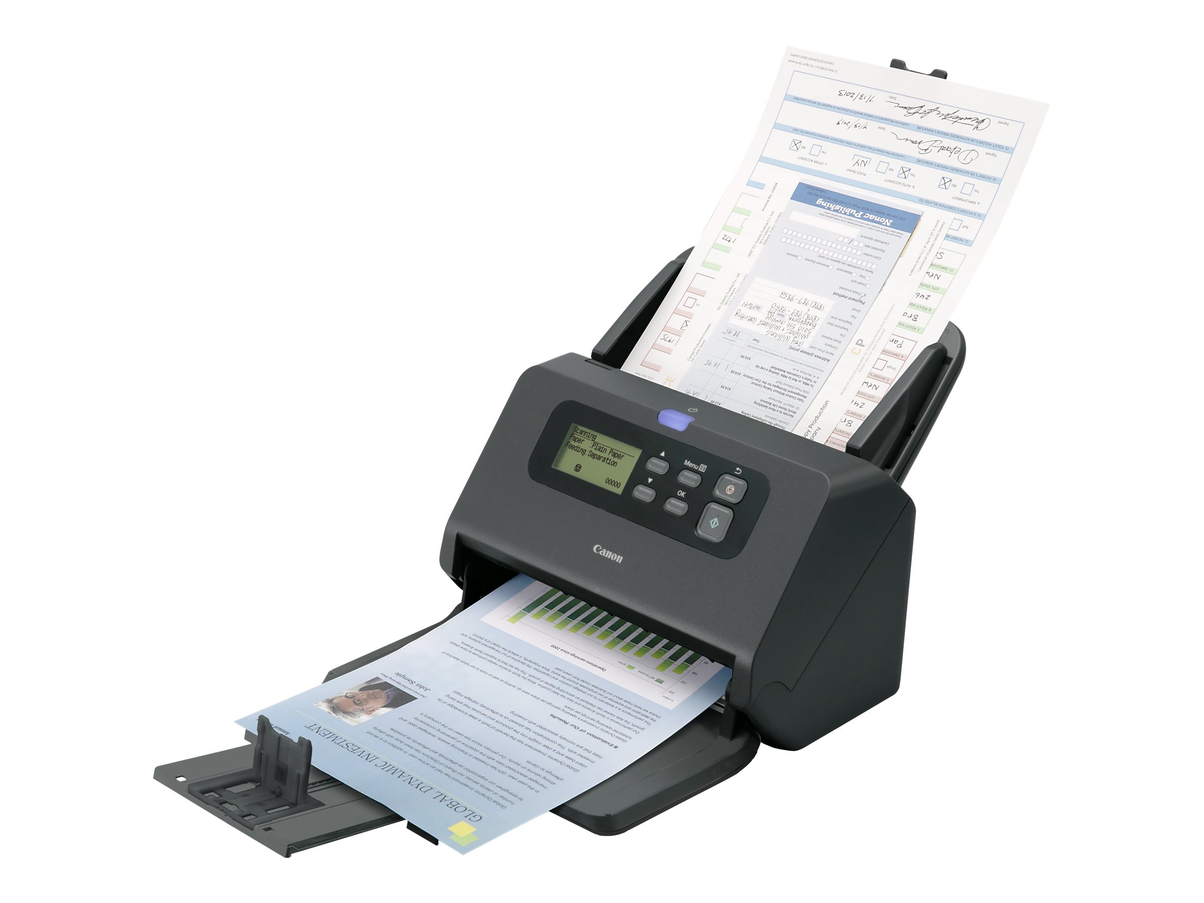 imageFORMULA DR-M260 - Dokumentenscanner - CMOS / CIS - Duplex - 216 x 5588 mm - 600 dpi x 600 dpi - bis zu 60 Seiten/Min. (einfarbig)