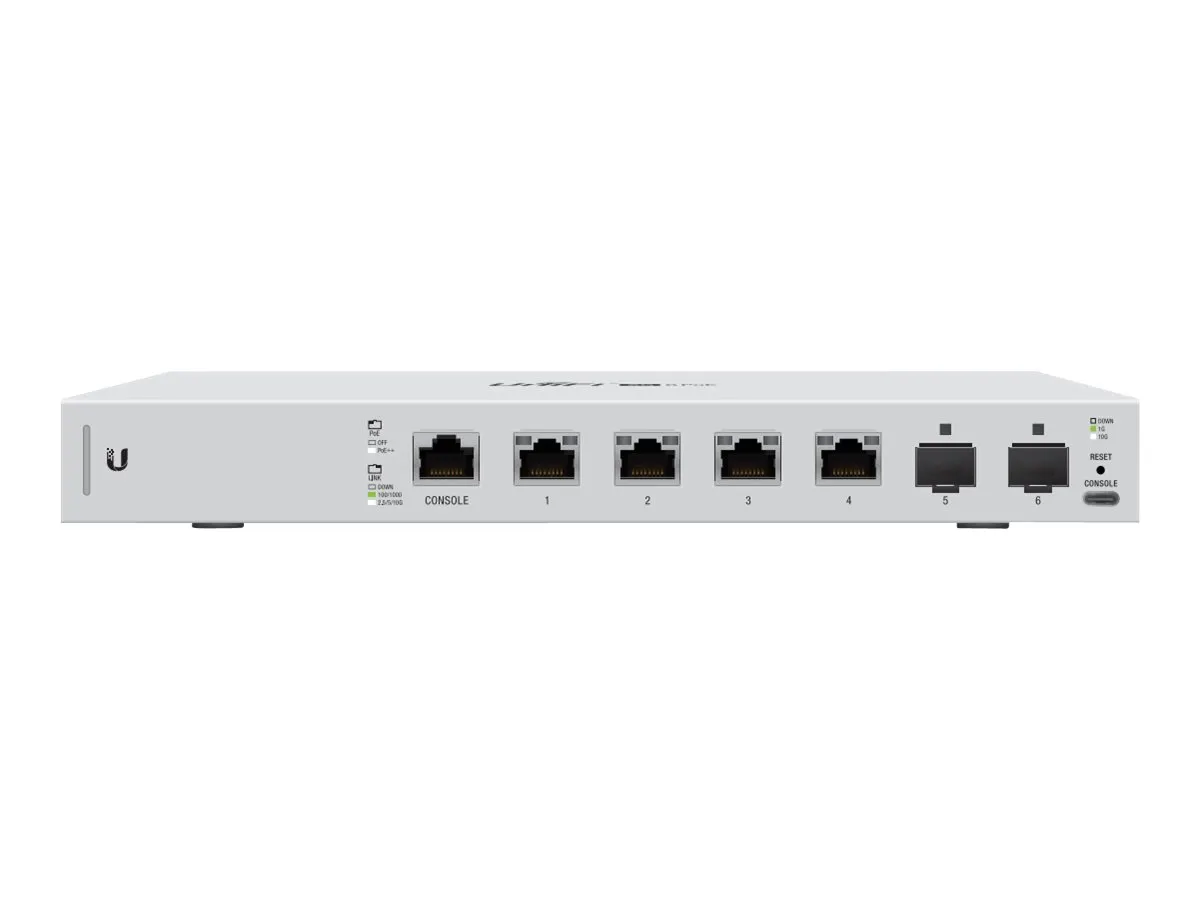 UniFi Switch 6-Port 802.3bt 10Gbit/s. 170W PoE