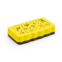 trodat Whiteboard Schwamm magnetisch gelb