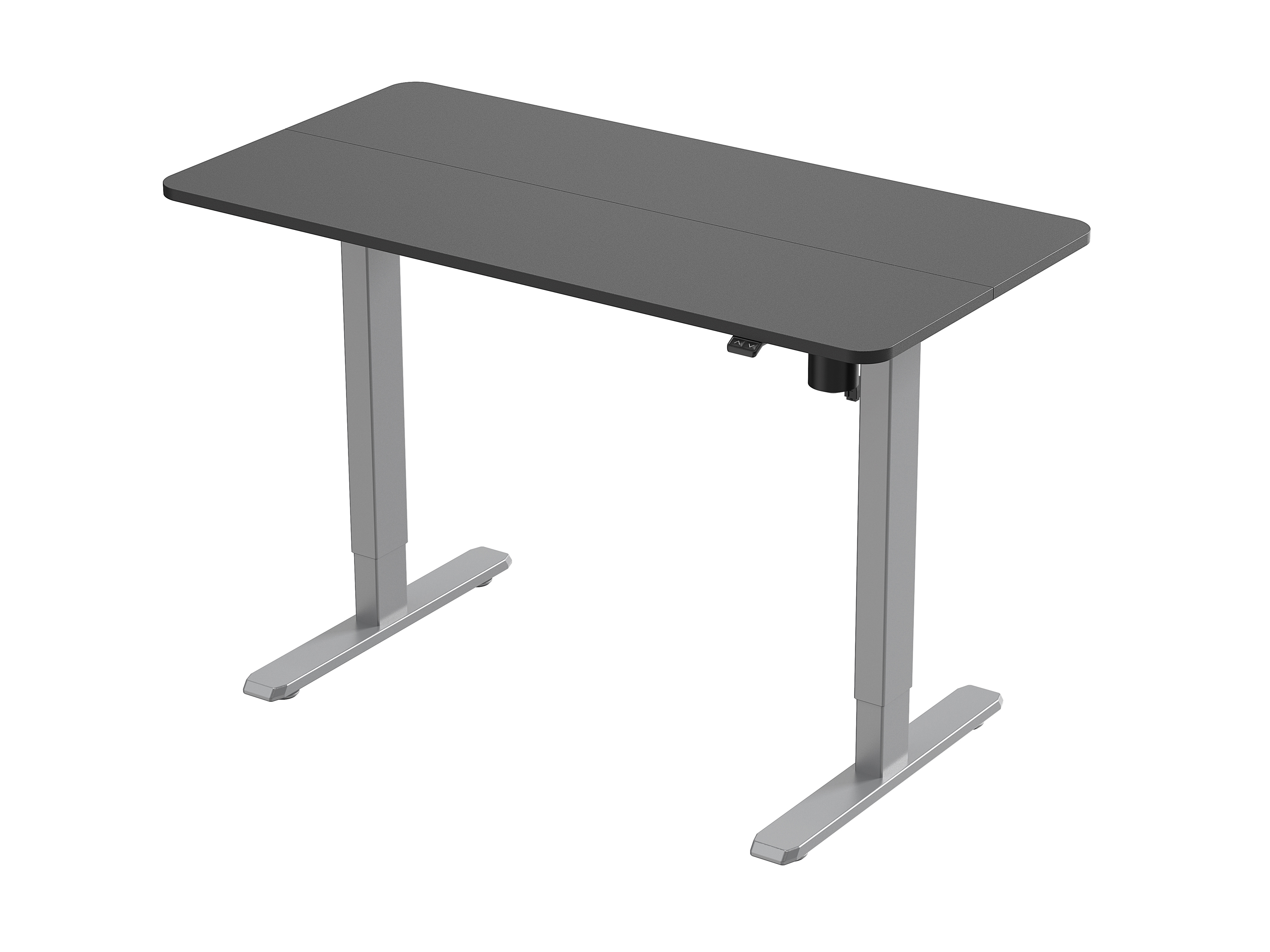 ERGO Sitz-/Stehtisch | elektr. höhenverstellbar, grau