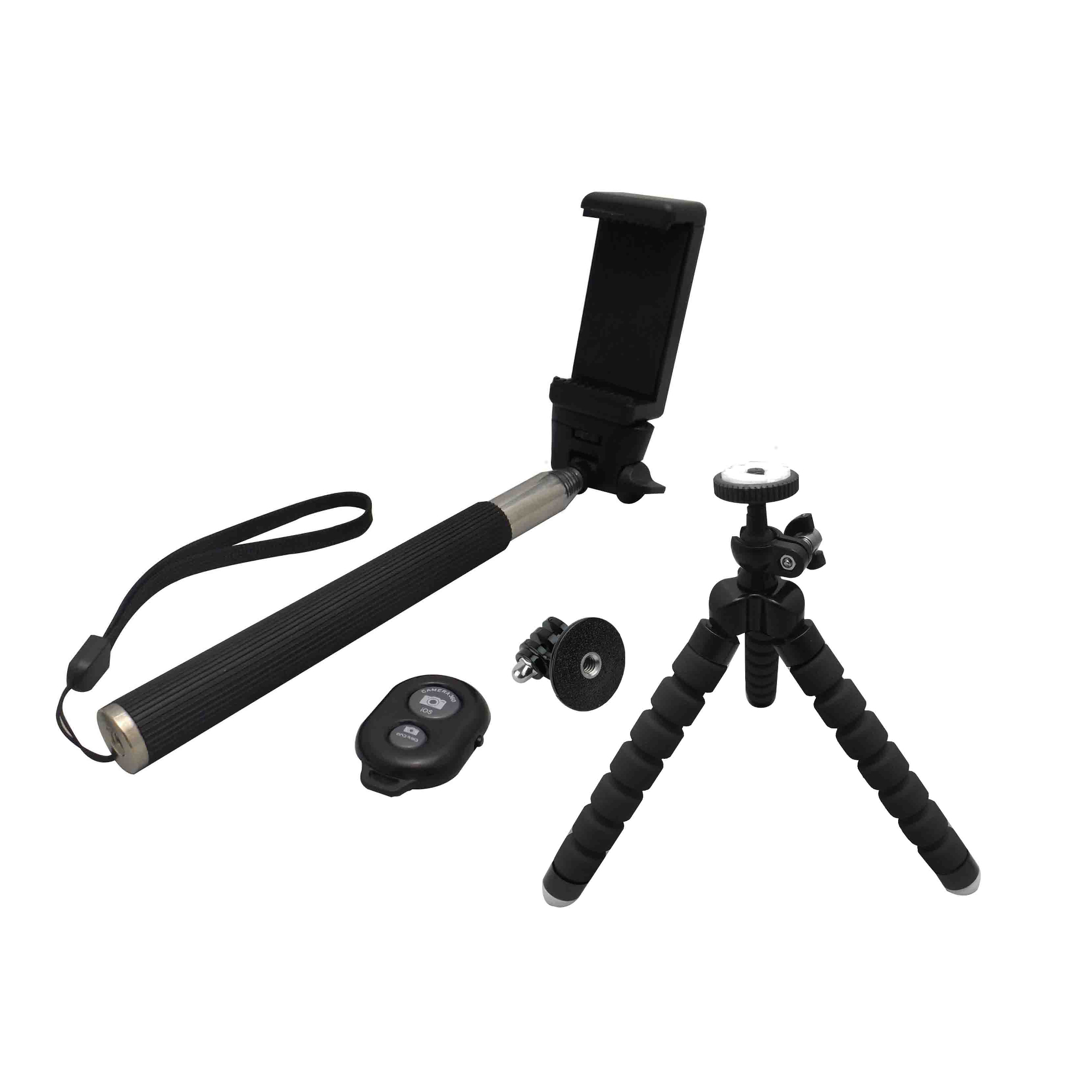 Selfie Ultron kit - Tripod mit Shutter und Selfie Stange