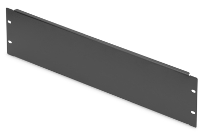 Abdeckplatte 3HE Blindabdeckung 483mm schwarz