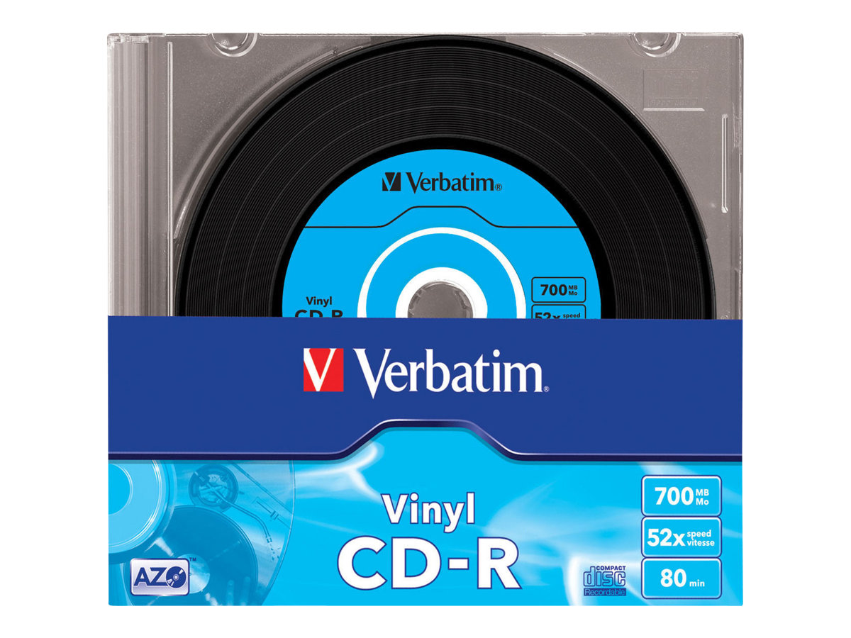 Data Vinyl - 10 x CD-R - 700 MB 52x