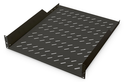 Fachboden 2HE 88x482x549mm bis 25KG schwarz