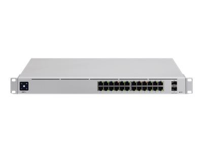 UbiQuiti UniFi Switch USW-Pro-24 - Switch - L3 - managed - 24 x 10/100/1000 + 2 x 10 Gigabit SFP+ (Uplink)